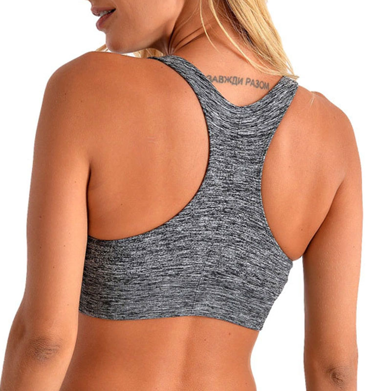 ART. 2114 TOP DOBLE ESSENTIAL MELANGE-NEGRO - Imagen 2