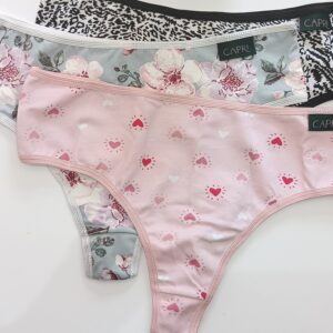 CAPRI ART 4103 CULOTELESS PACK ESTAMPADA CURVY