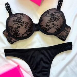 BRIGITTE ART 1630 CONJUNTO NEGRO