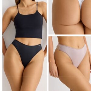 BRIGITTE PANTIES ART 4314 PACK X3 LESS MICROFIBRA CON PUNTILLA C.VARIOS