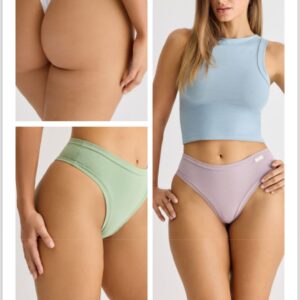 BRIGITTE PANTIES ART 642 PACK X3 CULOTTE LESS ALGODON Y LYCRA