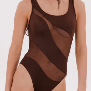 ANDRESSA ART 26010 CHOCOLATE ENTERIZA LESS