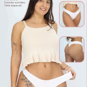 VELLA PACKS ART 30E LESS DE MICROFIBRA X2 TALLE ESPECIAL