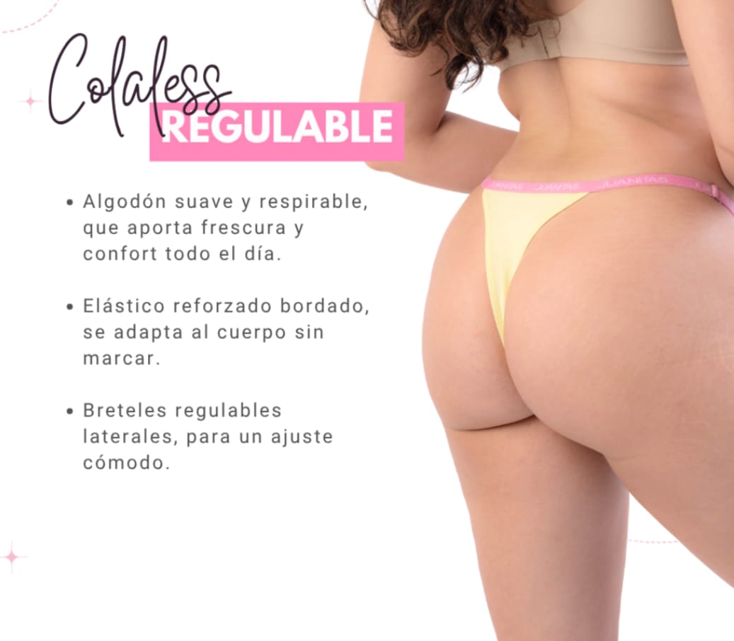 JUANITAS SPORT BASIC 201-01 COLALESS TIRITA REGULABLE T.UNICO - Imagen 3