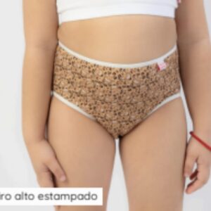 JUANITAS MINI ART 301-80 TIRO ALTO ESTAMPADO
