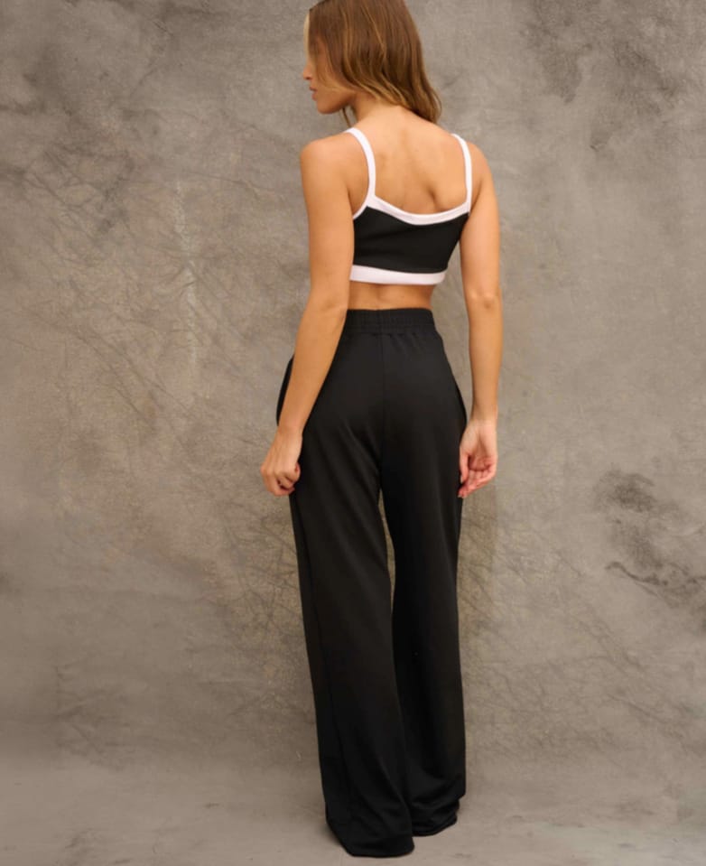 FIBRA HUMANA ART 3173 PANTALON RUSTICO NEGRO - Imagen 3