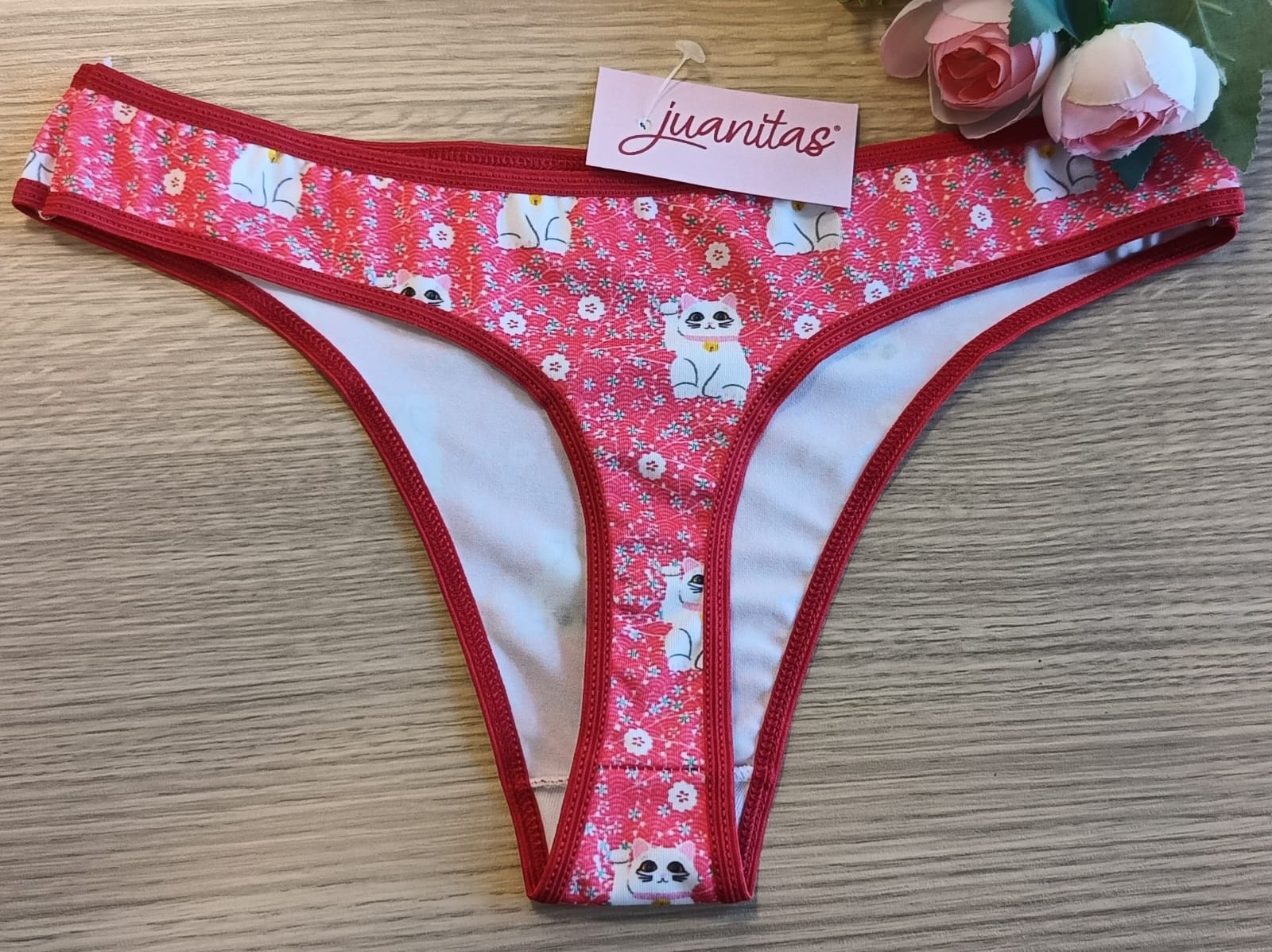 JUANITAS ART 304-03 COLALESS RAINBOW ESTAMPADA DE MICROFIBRA - Imagen 2