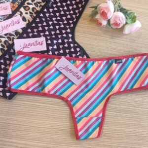 JUANITAS ART 304-20 CULOTTELESS RAINBOW MICROFIBRA ESTAMPADO