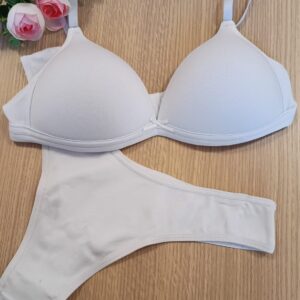 VELLA ART 1223 CONJUNTO DE ALGODON BLANCO